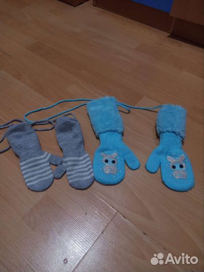 Варежки детские