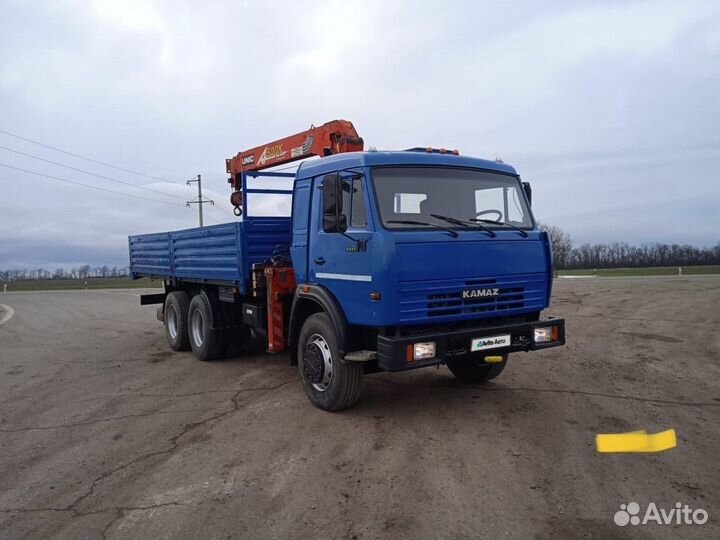 КАМАЗ 53215 с КМУ, 2013