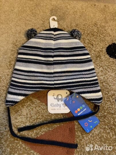 Шапка детская Baby Go осень- весна -р 46-48-новая