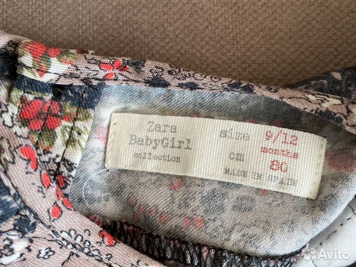 Туника zara для девочки