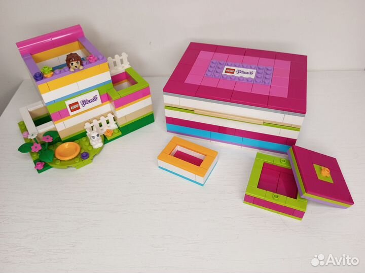 Lego friends 40080 карандашница и 40114 шкатулка