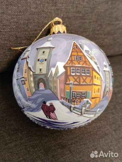 Елочные игрушки шары Ариель обмен