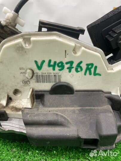 Замок боковой двери задний левый Volkswagen Golf