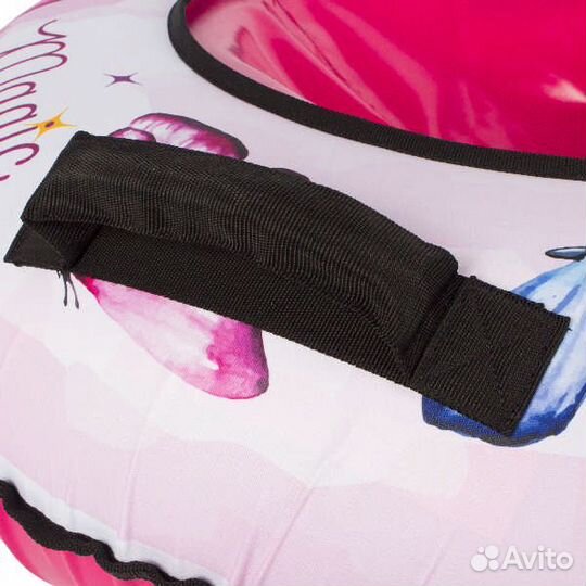 Тюбинг Snowstorm модель BZ-100 unicorn, 100 см, розовый