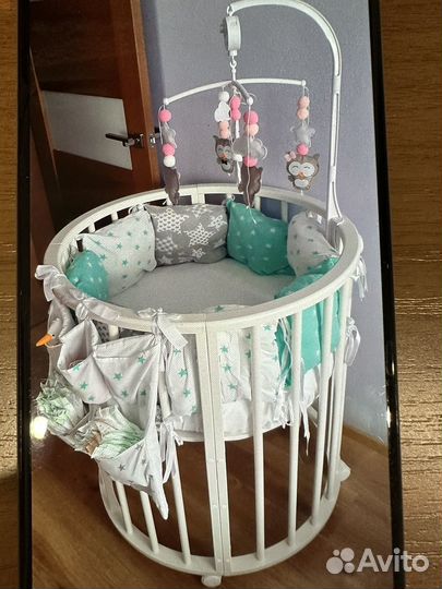 Детская кроватка трансформер