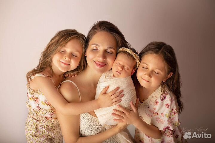 Фотосессия новорожденного