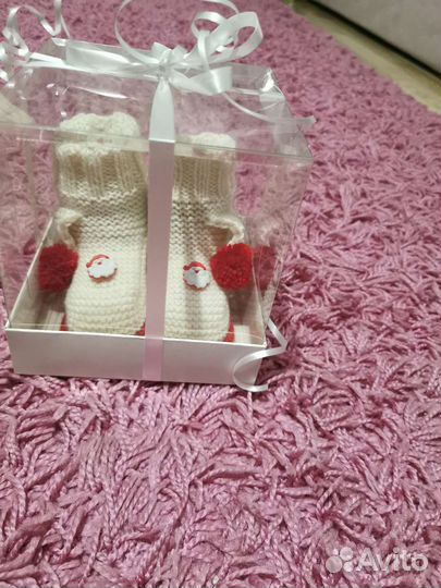 Детские пинетки ручной работы