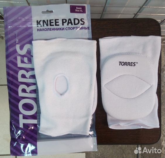 Для волейбола Наколенники р.XL волейбольные Белые