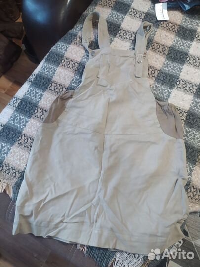 Джинсовый сарафан для беременных