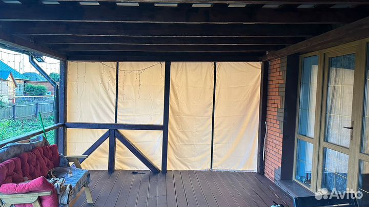 Шторы в беседку