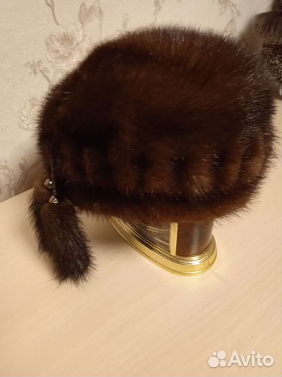 Шапка норковая