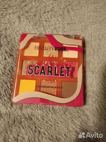 Палетка теней beauty bomb