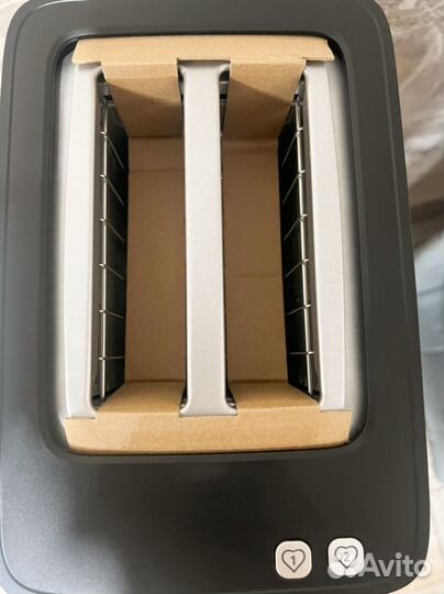 Тостер tefal smart&light tt640910 с дисплеем новый