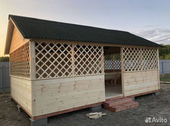 Летняя беседка