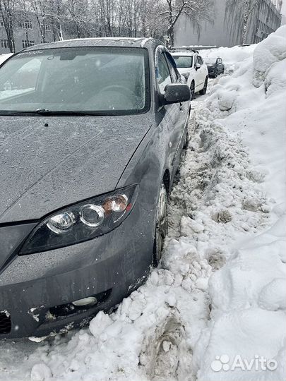 Mazda 3 1.6 AT, 2007, битый, 344 000 км