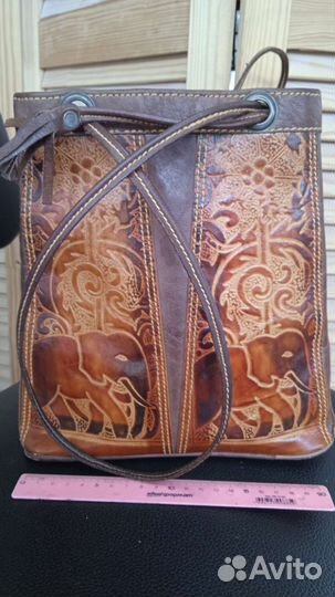 Кожаная женская сумочка