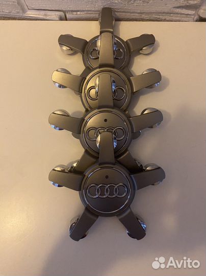 Колпачки на литые диски audi