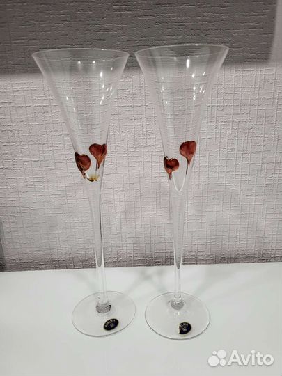 Бокалы bohemia crystal