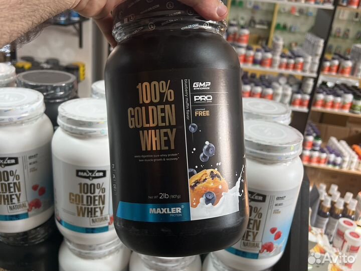 Maxler 100 Golden whey 908 рост мышц