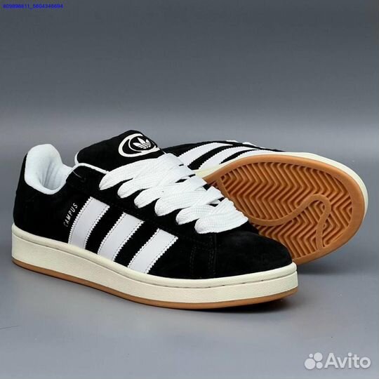 Кроссовки Adidas Campus Black (Арт.59229)