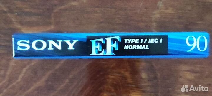 Аудиокассеты новые запечатанные sony