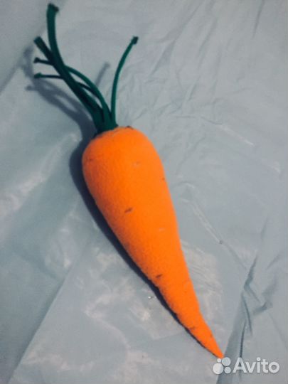 Игрушка Морковка Инвентарь для аниматоров