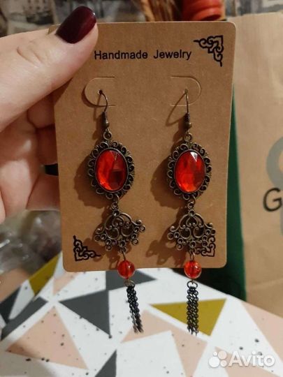 Серьги в ассортименте