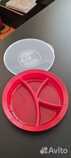 Миска с крышкой и дуршлаком