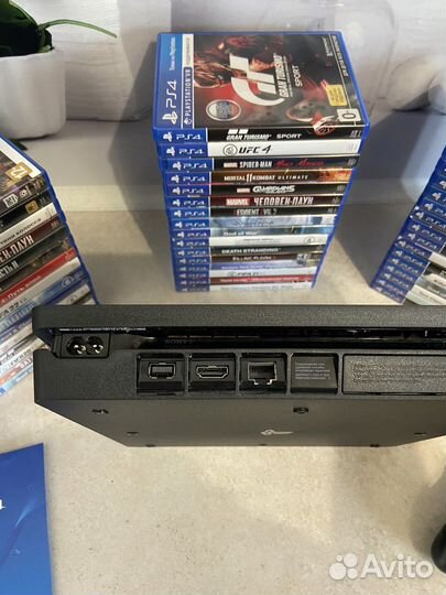 Sony playstation 4 slim + диски