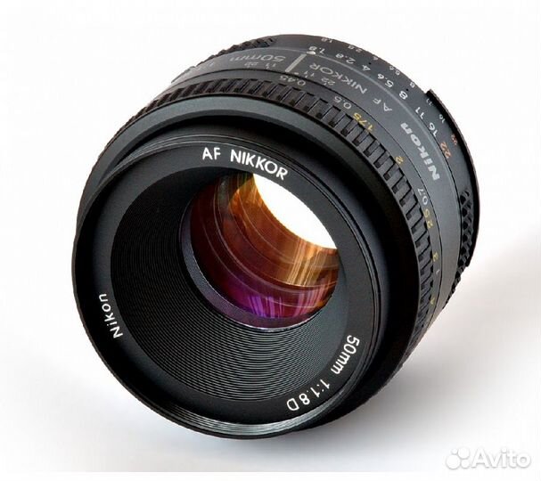 Объектив Nikon 50mm f/1.8D AF Nikkor