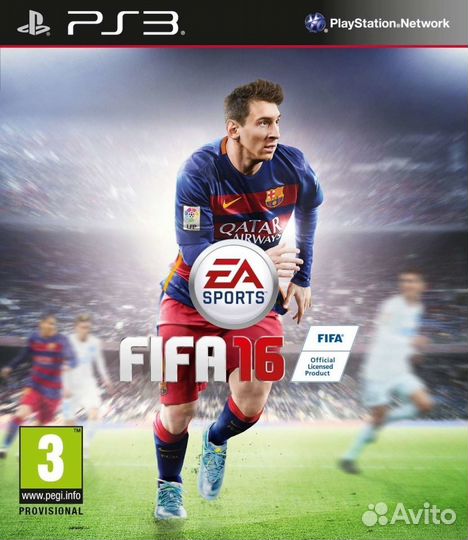 Игры для PS3 (fifa 16, L.A. Noire)