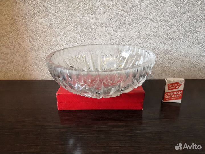 Ваза хрустальная СССР