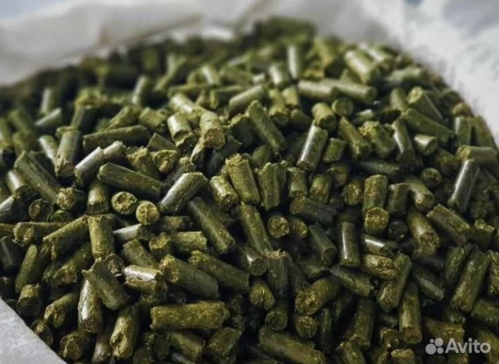 Травяная мука гранулированная