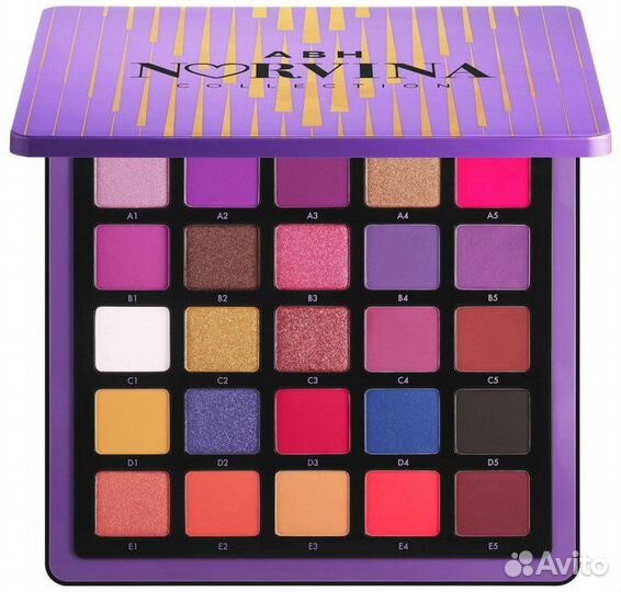 Anastasia beverly hills Norvina палетки теней
