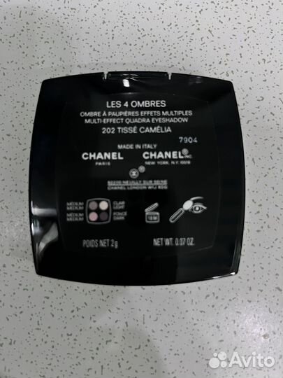 Тени chanel
