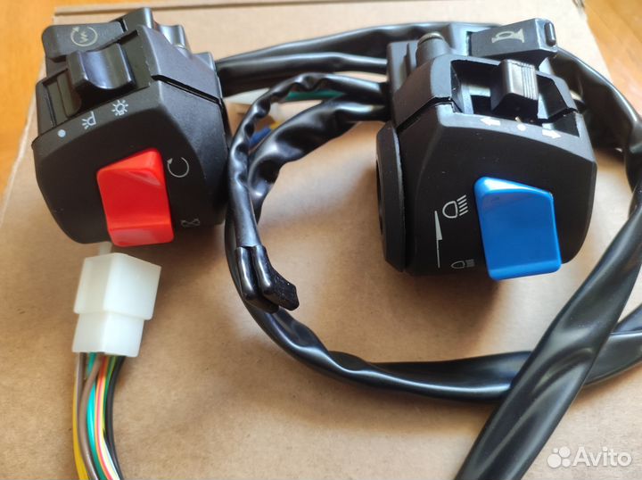 Переключатели на руль мото (150-250 кубов)