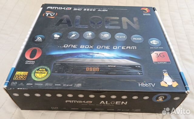Спутниковый ресивер Amiko SHD-8900 Alien