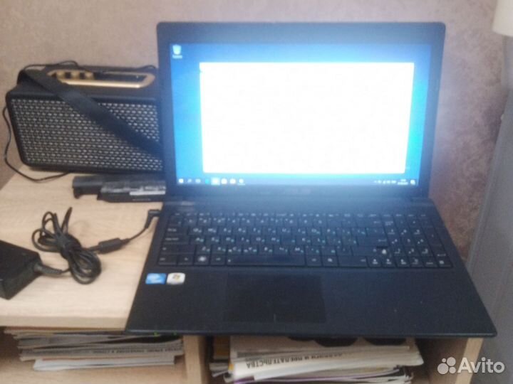 Ноутбук asus x55a в отличном состоянии