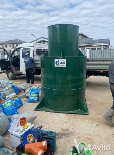 Септик из бетонных колец