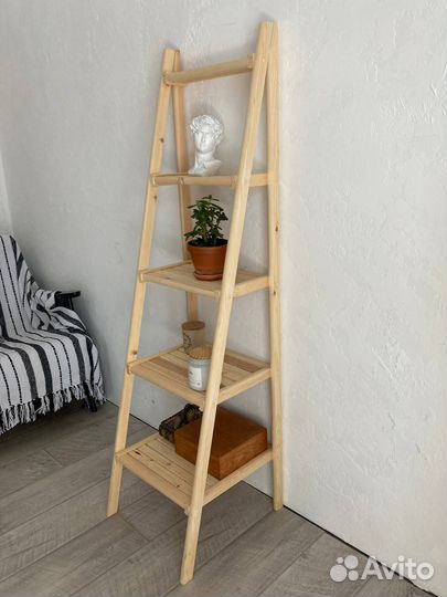 Стеллаж деревянный