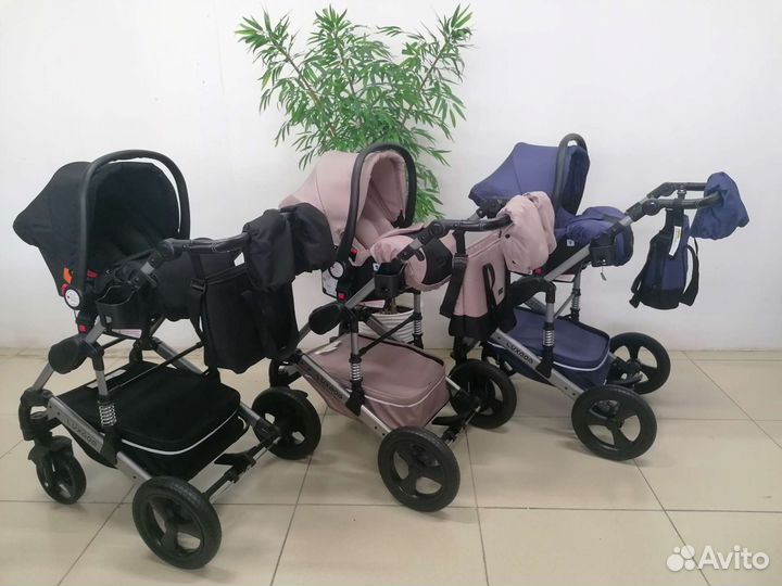 Новая коляска Luxmom 558 3в1 NEW (в наличии)