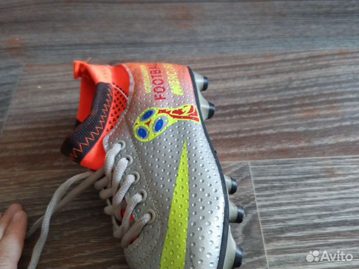 Детские футбольные бутсы 35 размер