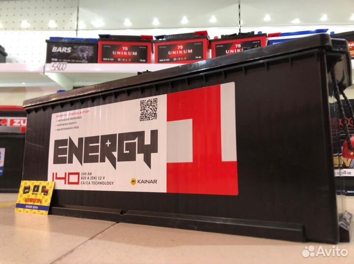 Аккумулятор Energy1 (Казахстан) 140Ач 820А
