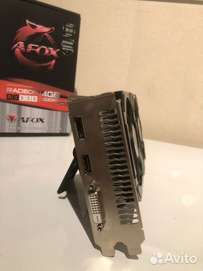 Видеокарта rx550
