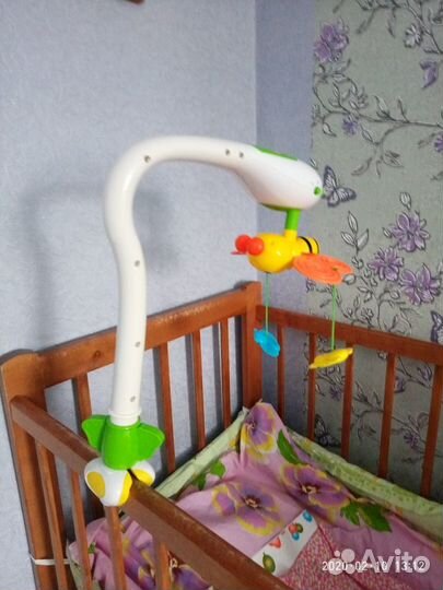 Мобиль на кроватку с проектором