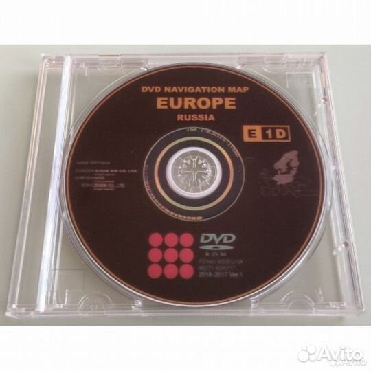 Диск навигации GEN4 US Toyota Lexus E1D 2016/2017