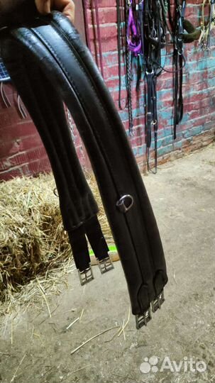 Подпруга кожаная