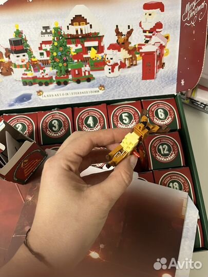 Конструктор адвент-календарь (вроде lego)