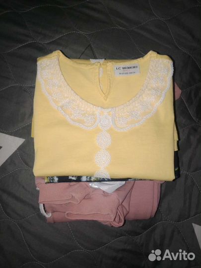 Вещи пакетом для девочки 140-146