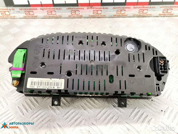 Щиток приборов (приборная панель) Skoda Fabia (6Y)